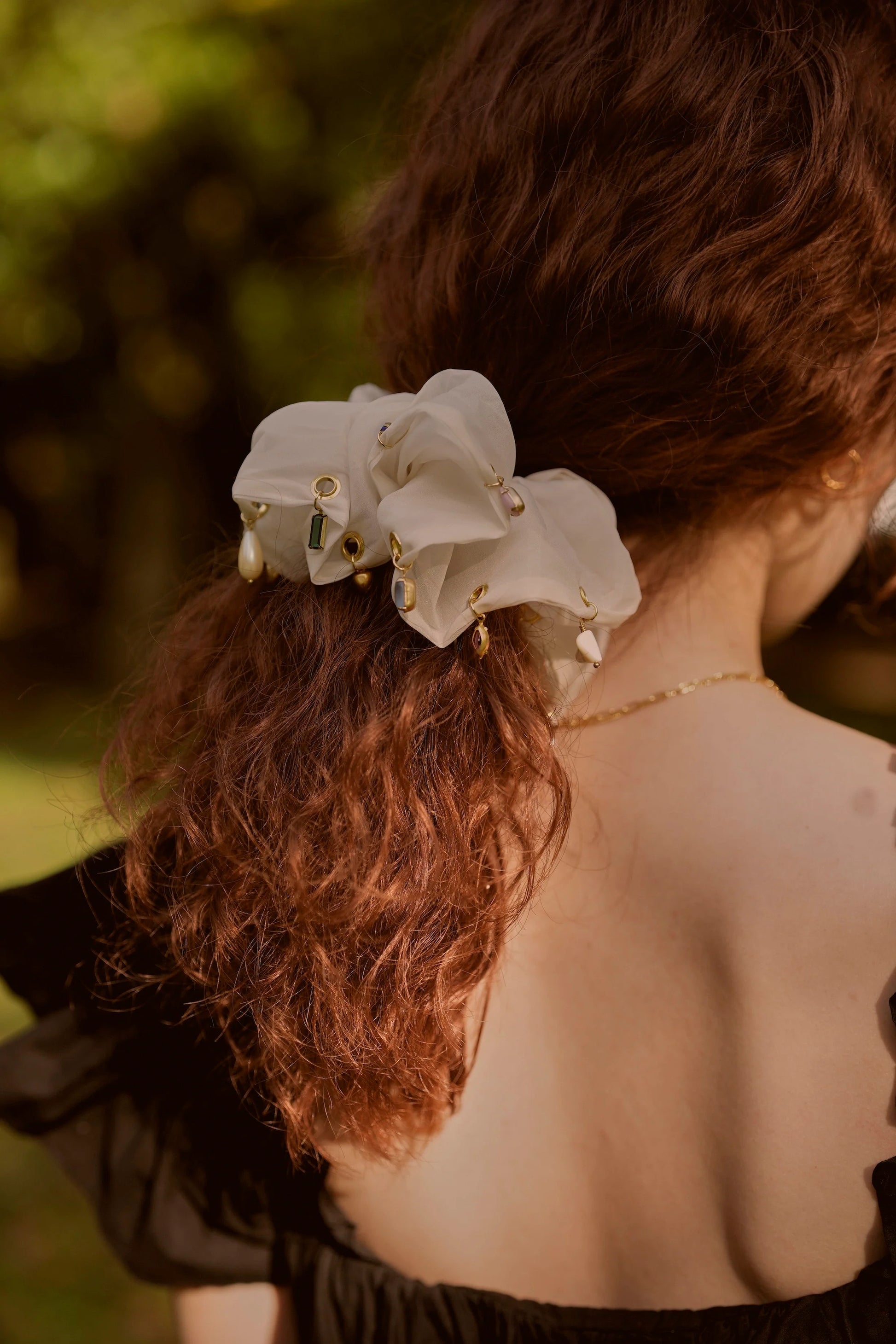 charm scrunchie
