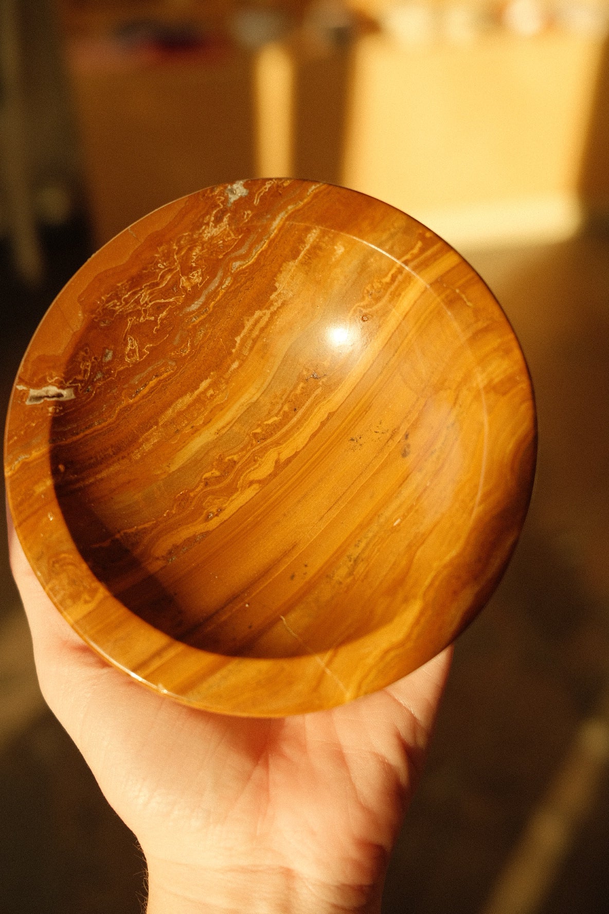 travertine ashtray | catch all