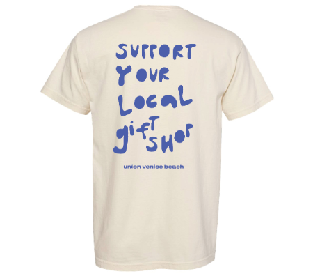 support your local gift shop tee