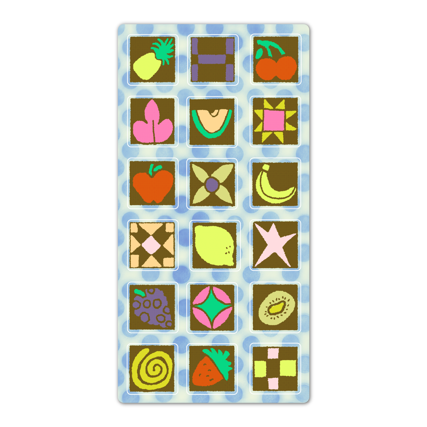 FRUITS! Sticker Sheet