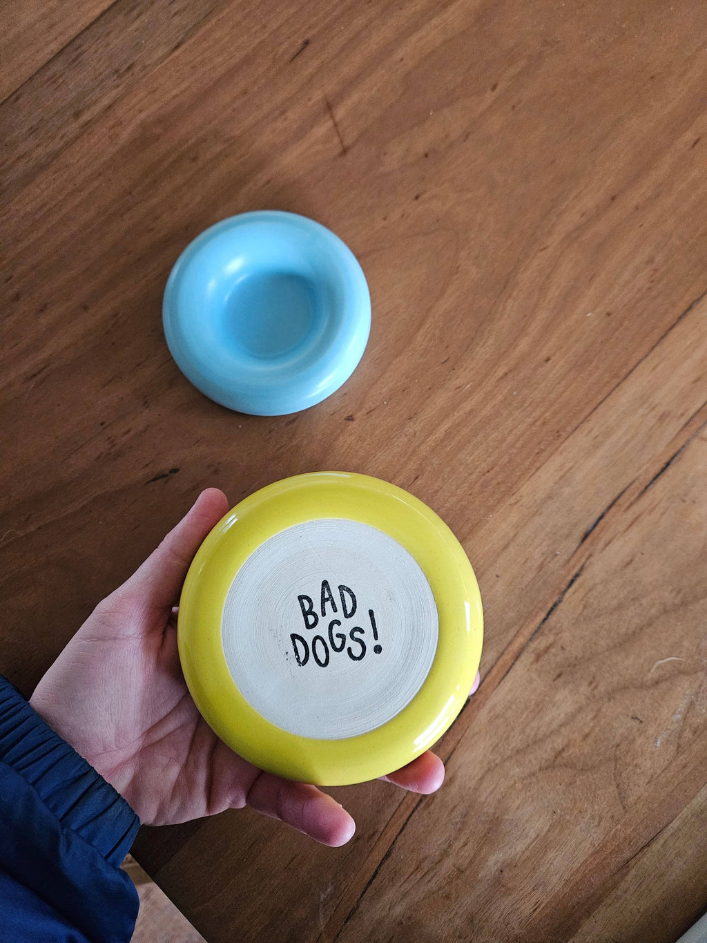 handmade donut dish