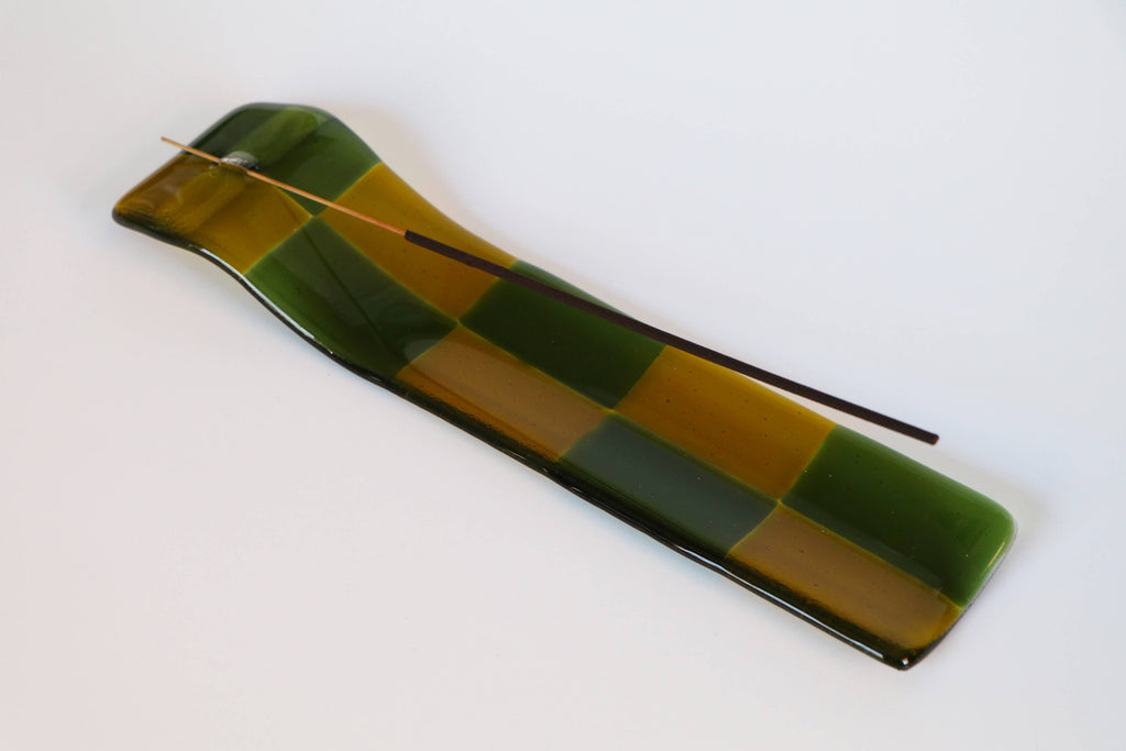 glass incense holder