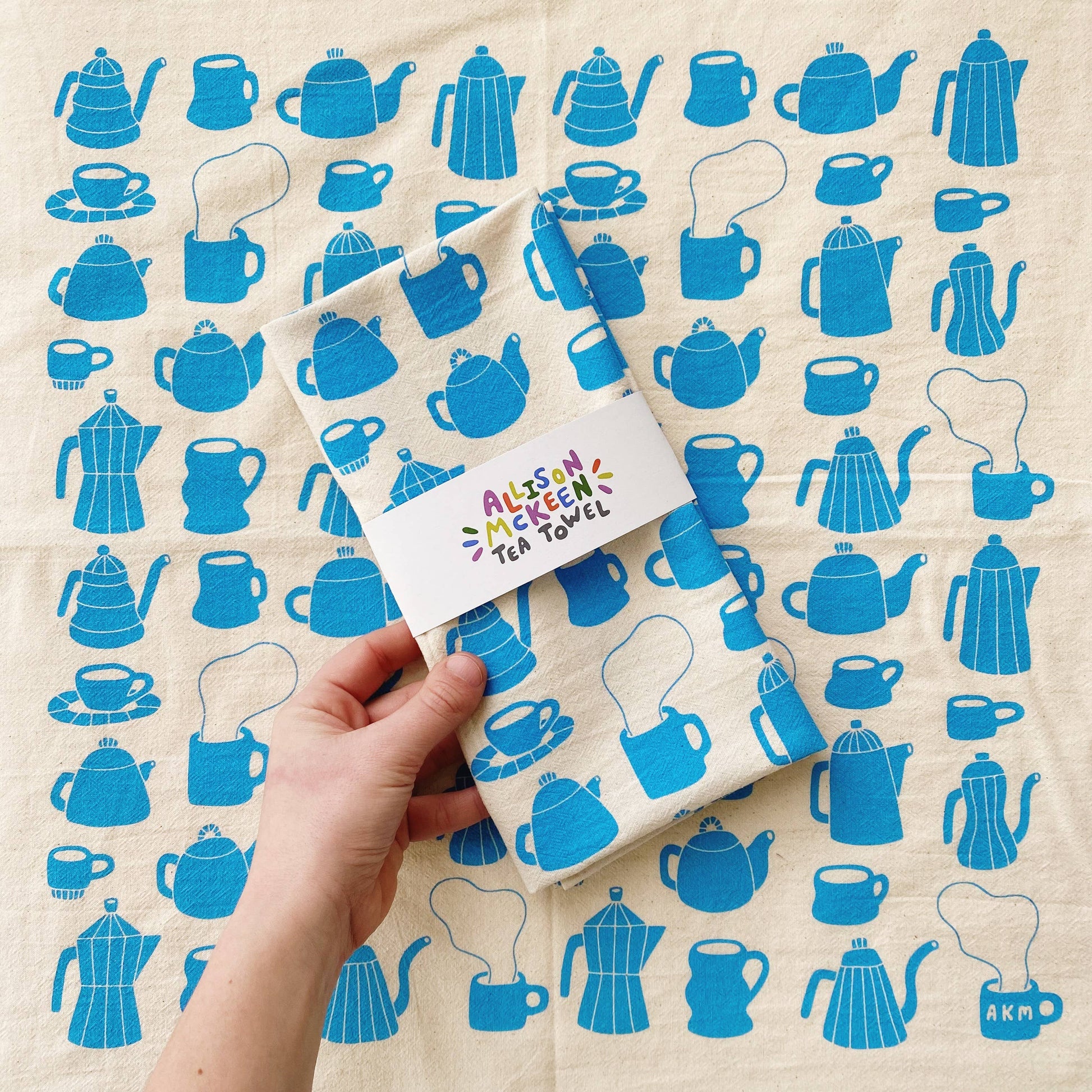 tea and coffee tea towel