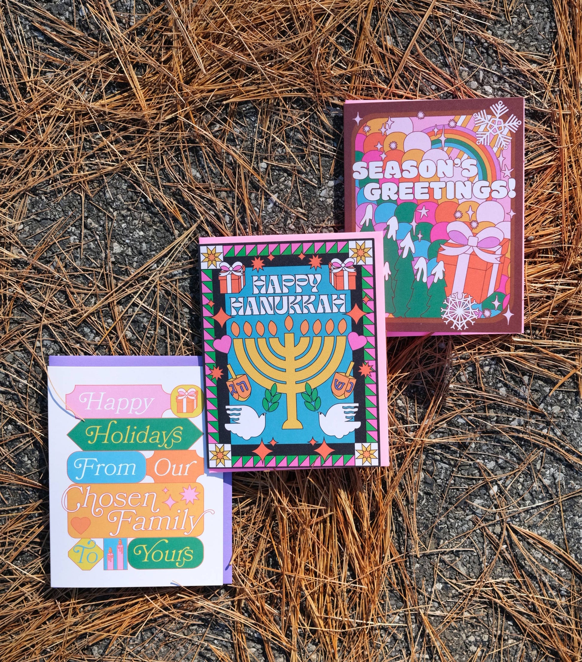 happy hanukkah card
