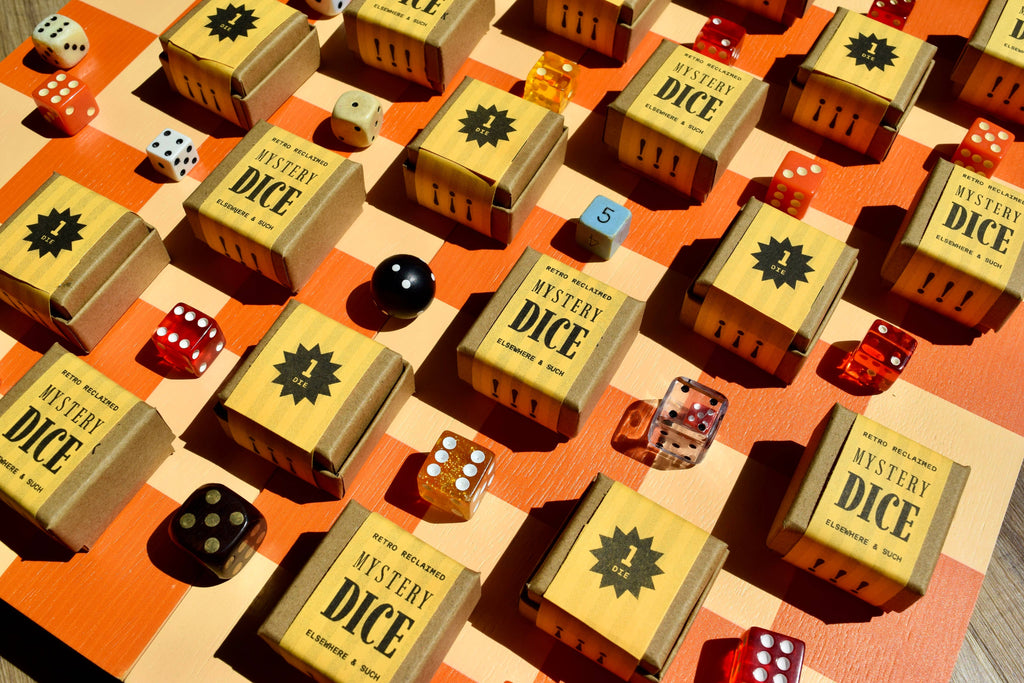 retro mystery dice