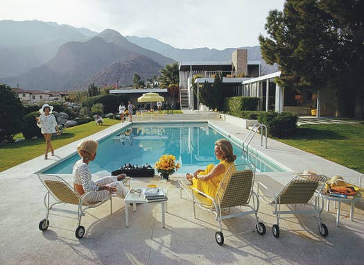 poolside gossip - slim aarons collab - 1000 piece puzzle