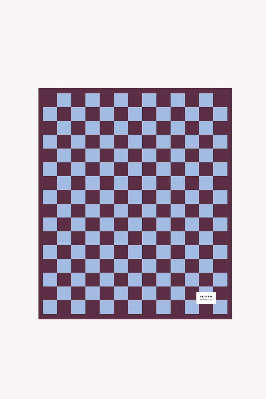 the teddy throw - 100% recycled - checkered