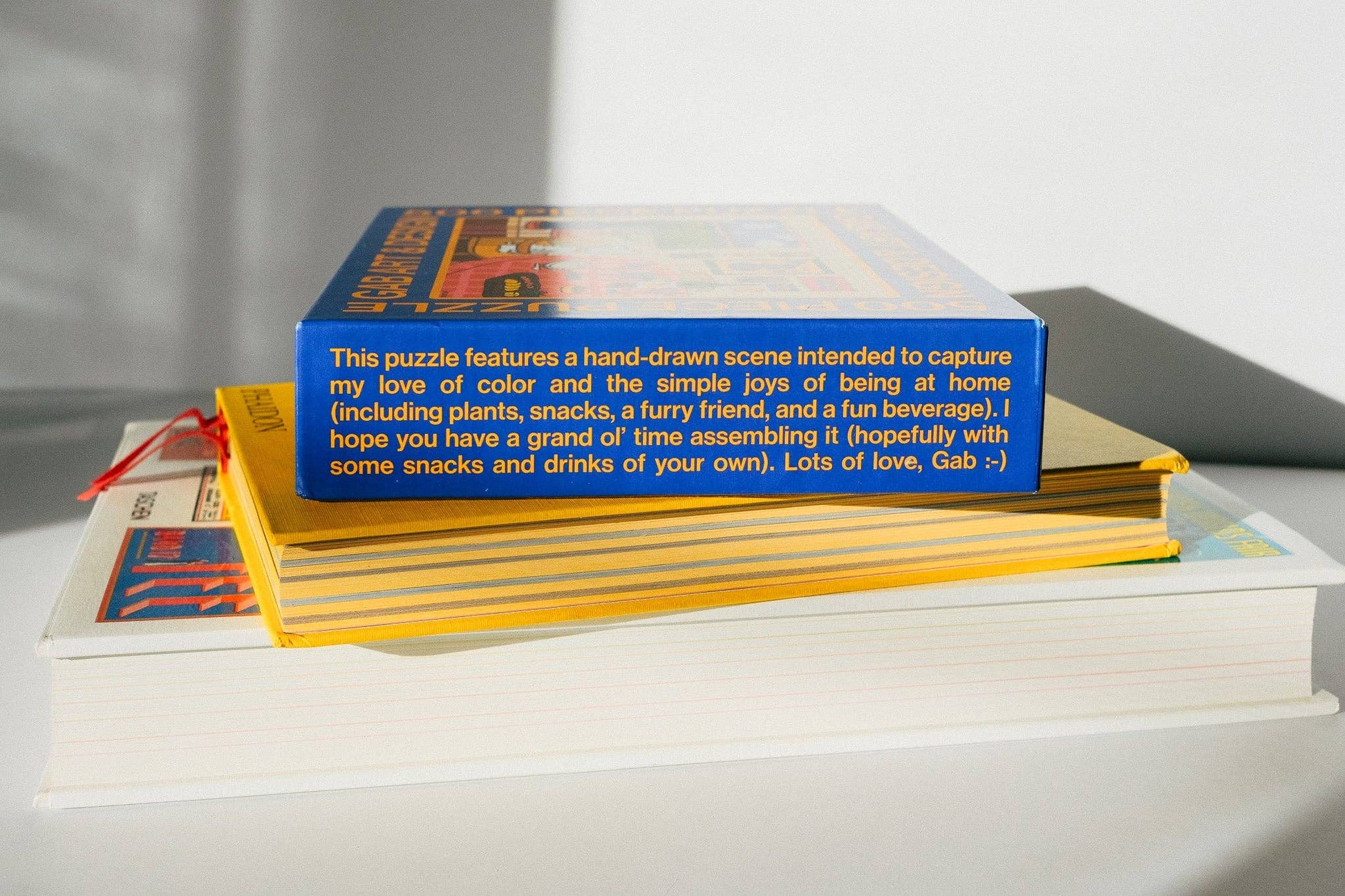 happy home illustrated 500-piece jigsaw puzzle