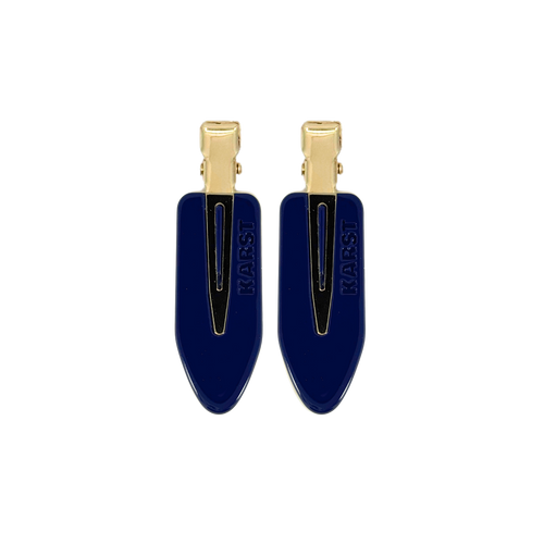 creaseless clips (set of 2) — midnight