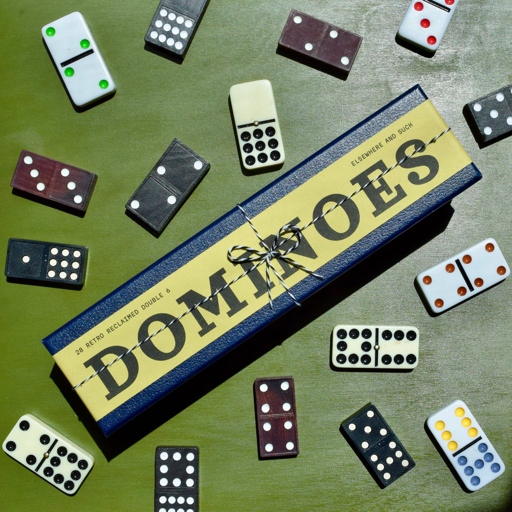 retro domino set