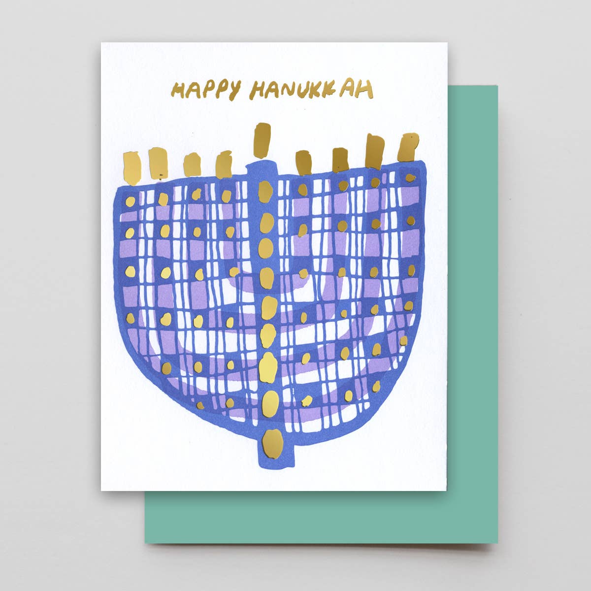 hanukkah *FOIL* card