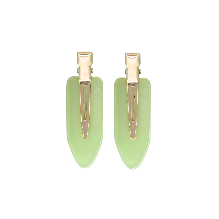creaseless clips (set of 2) — appletini