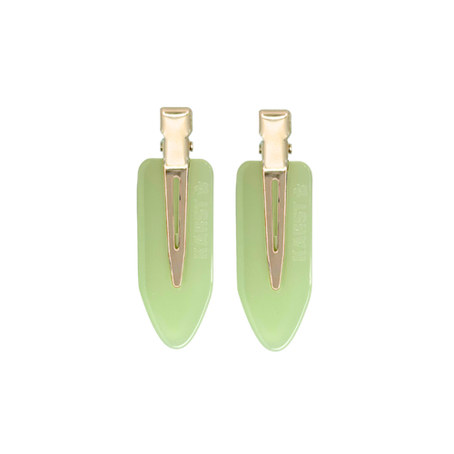 creaseless clips (set of 2) — appletini