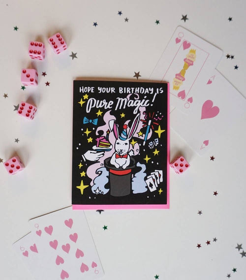 pure magic birthday card