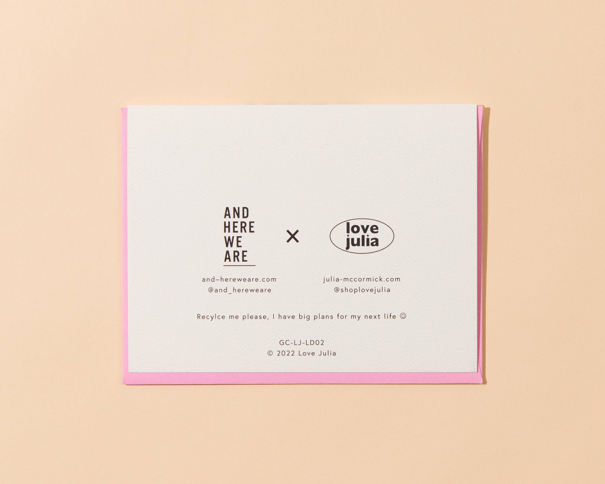 coffee cups greeting card