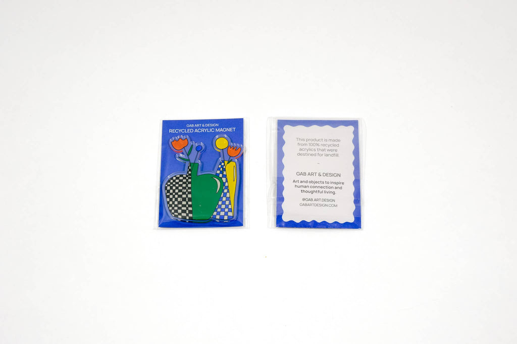 Topo chico recycled acrylic fridge magnet