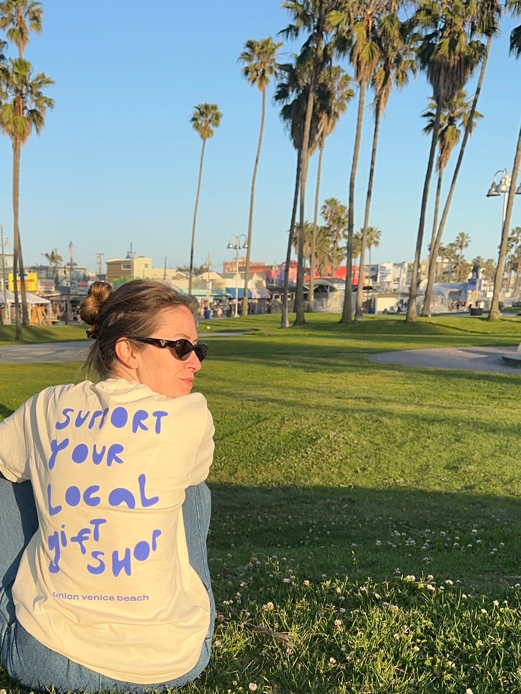 support your local gift shop tee