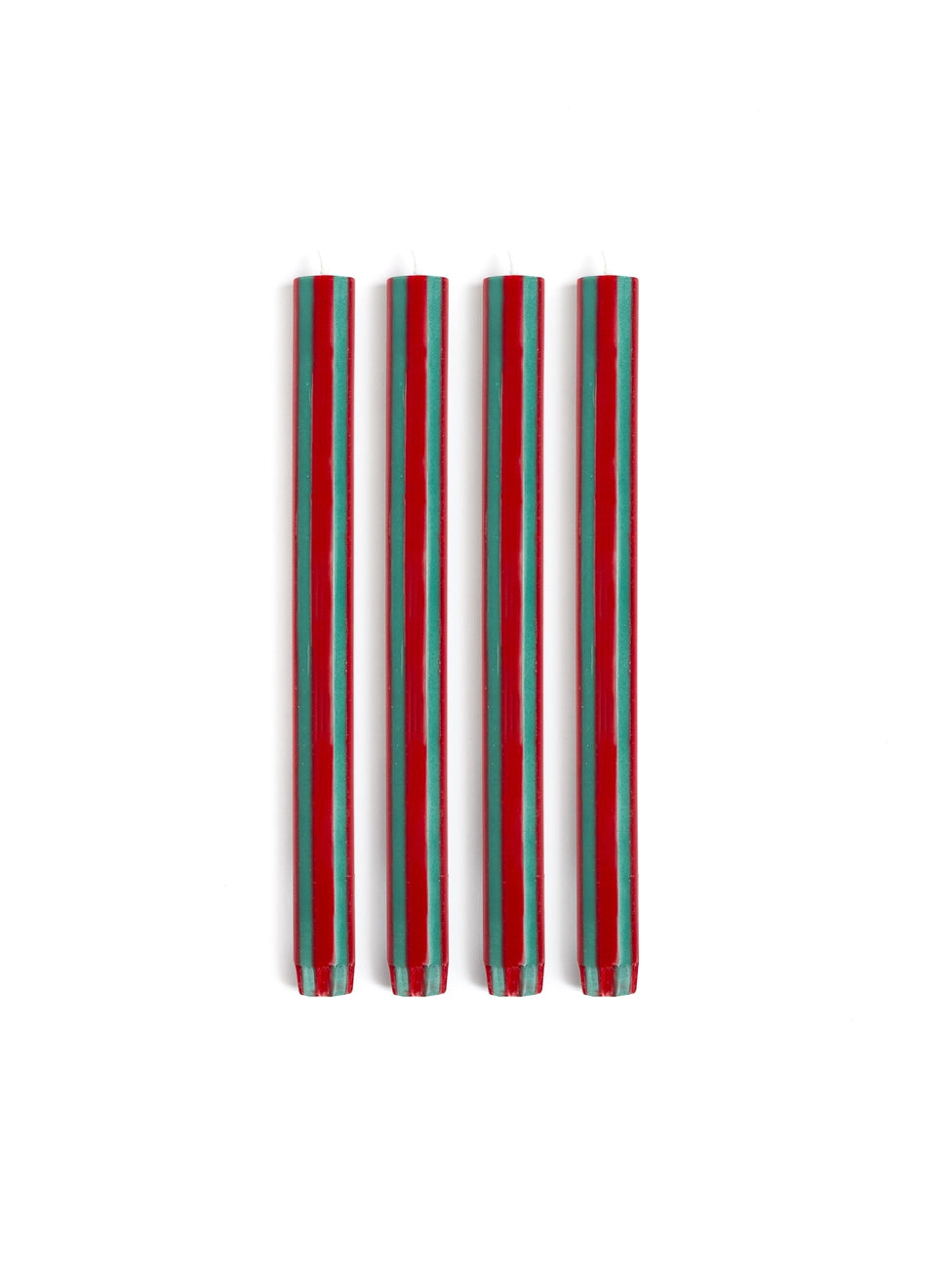 stripe dinner candle - singles!