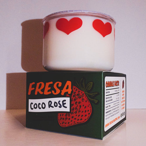 coco rose / tropical mini candle / latina + midwest inspired
