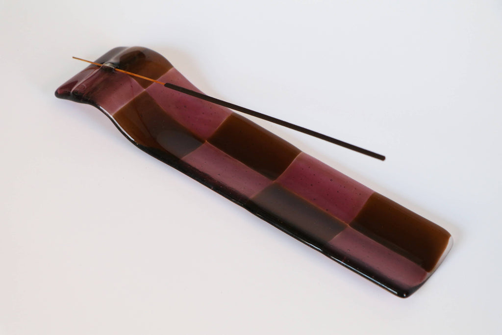 glass incense holder