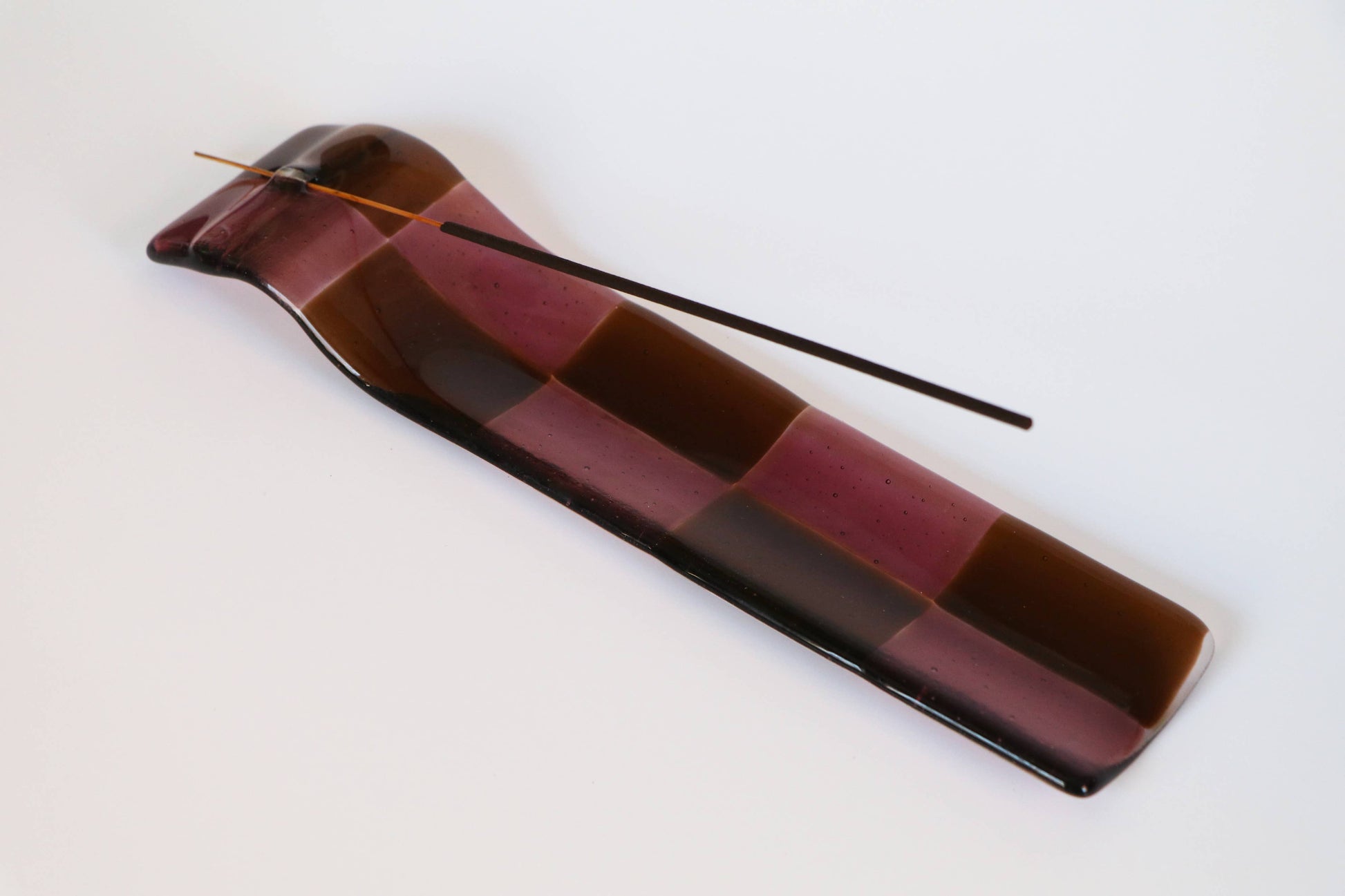glass incense holder
