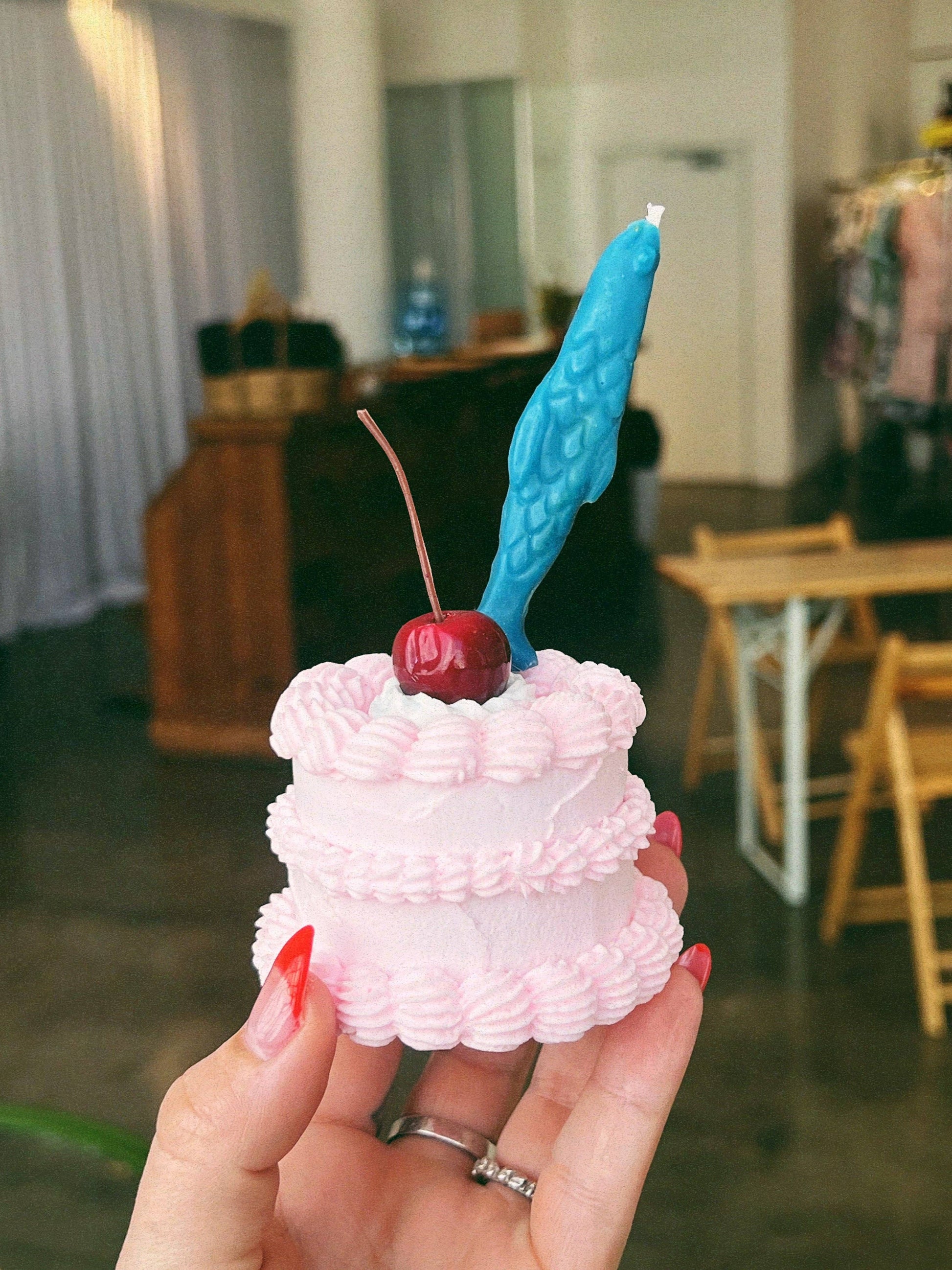 wishy fishies - sardine celebratory candles