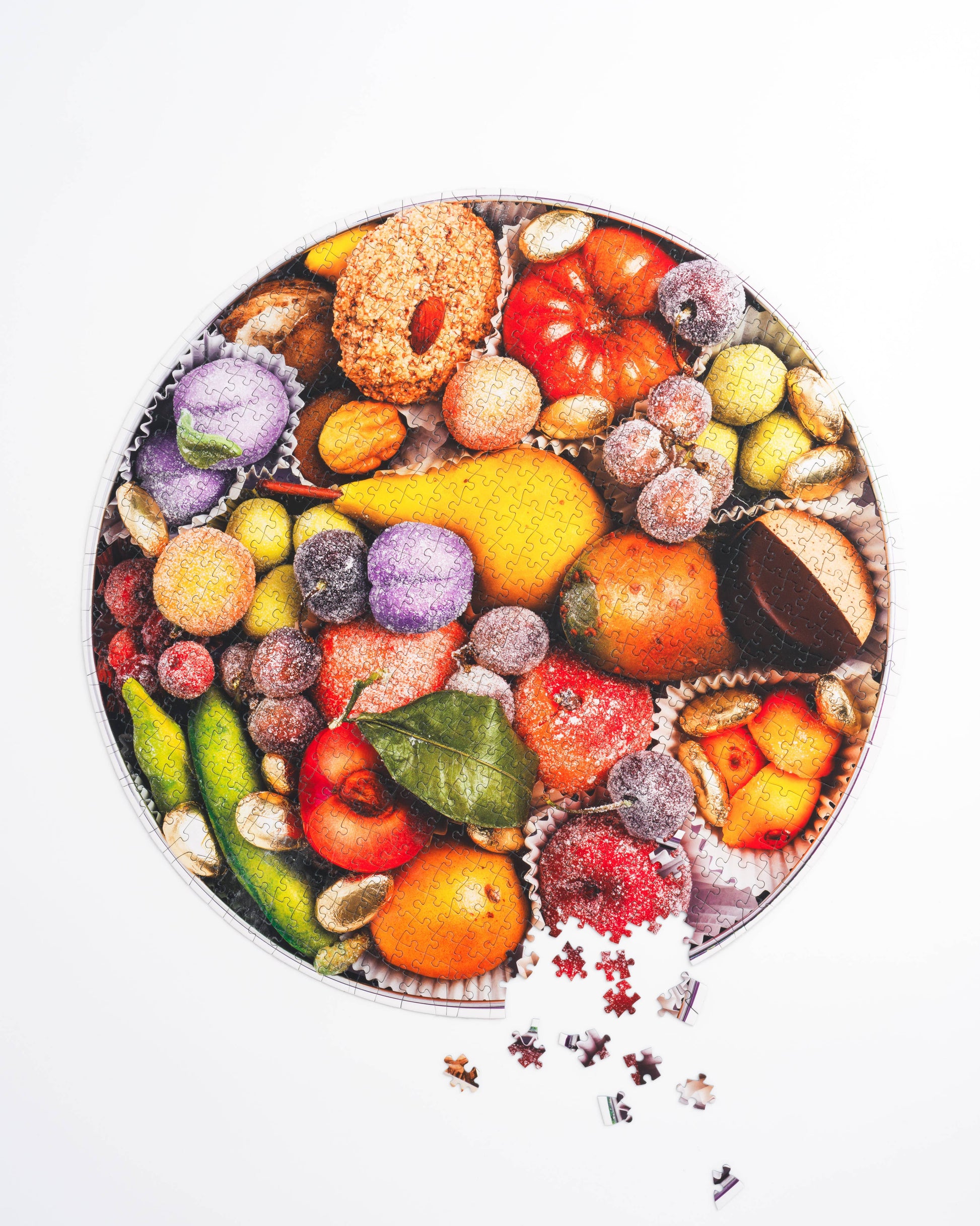 sugarplum cookie tin