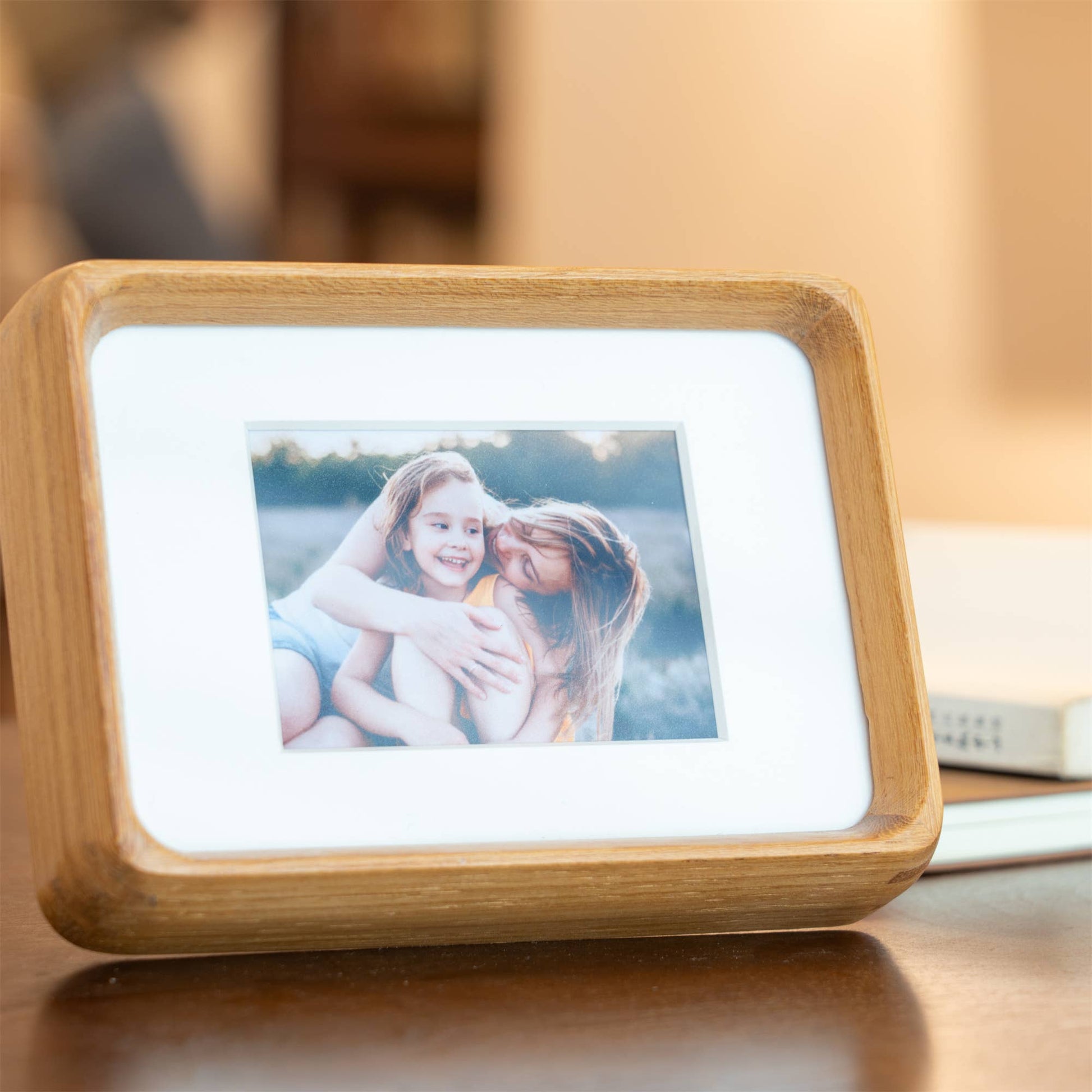 mini photo frame - teak