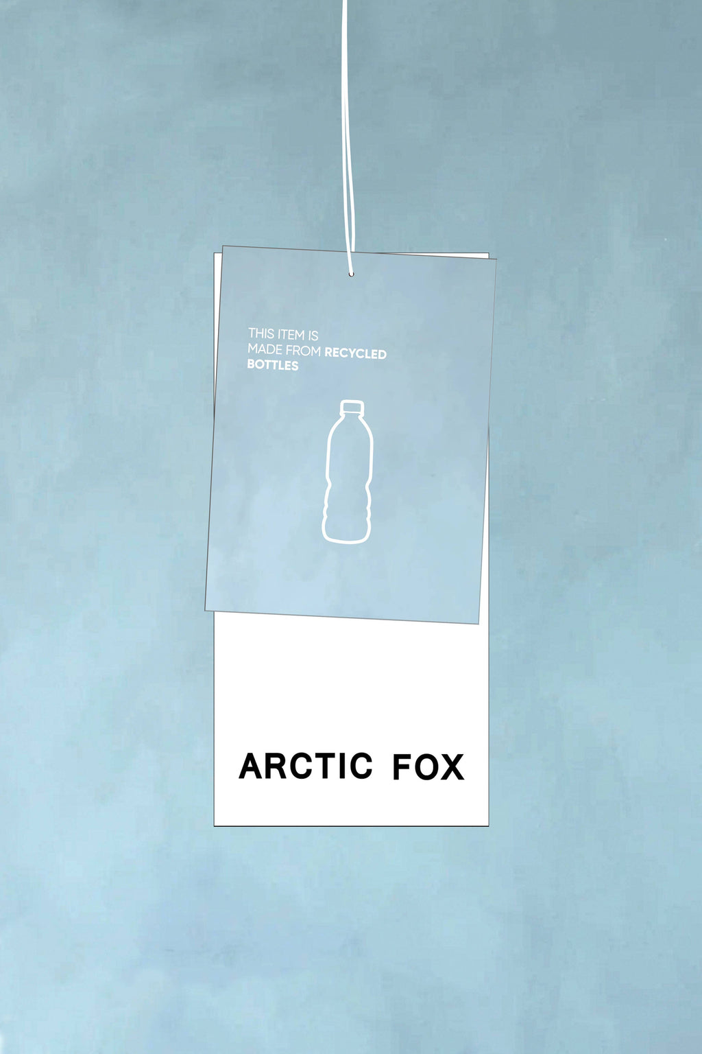 the recycled bottle hooded scarf