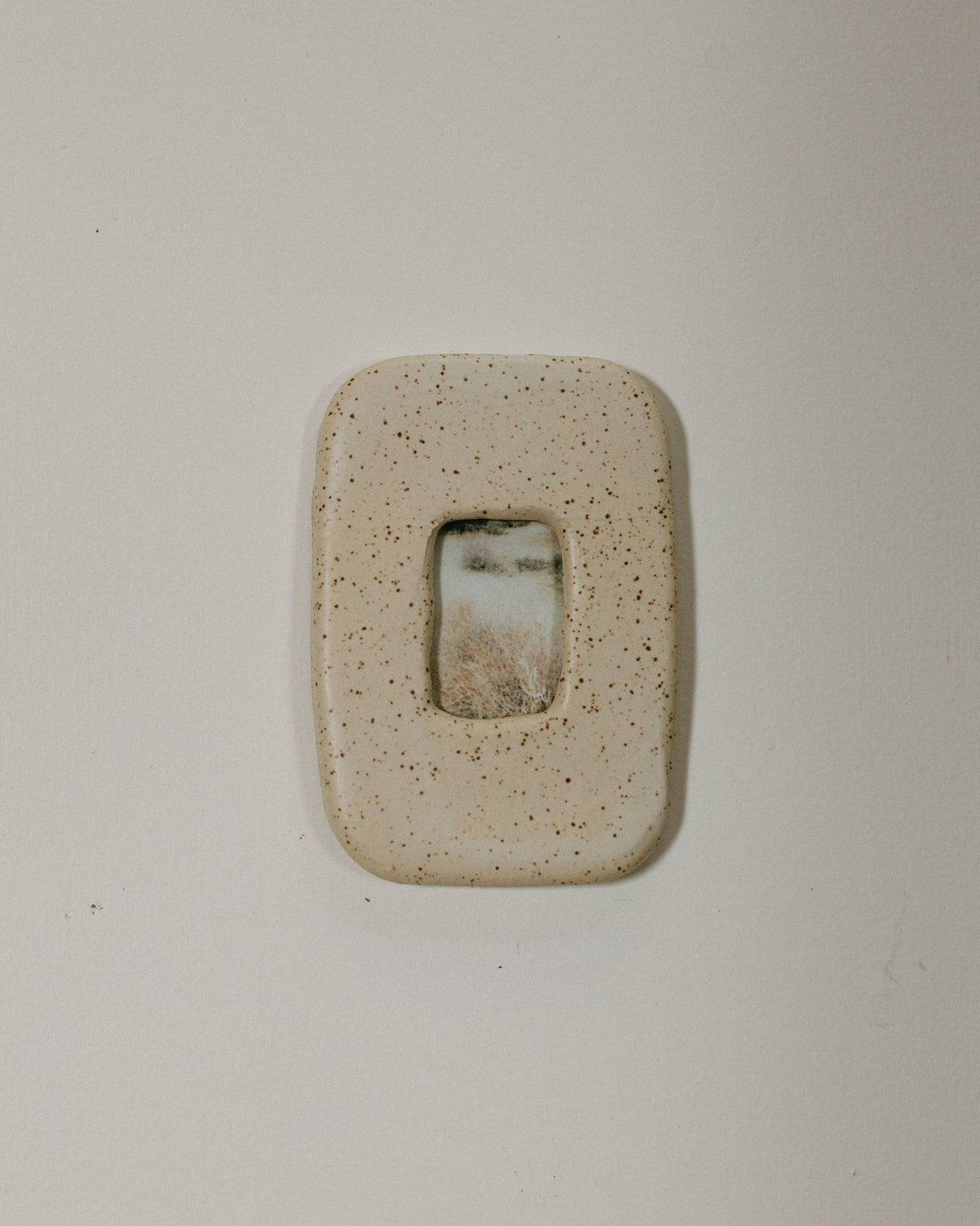 mini ceramic photo frame