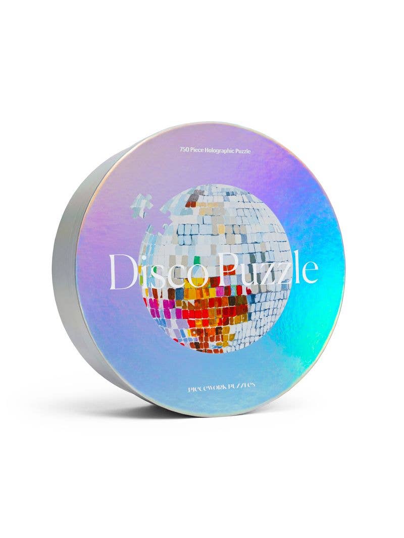 disco puzzle - 750 piece round puzzle