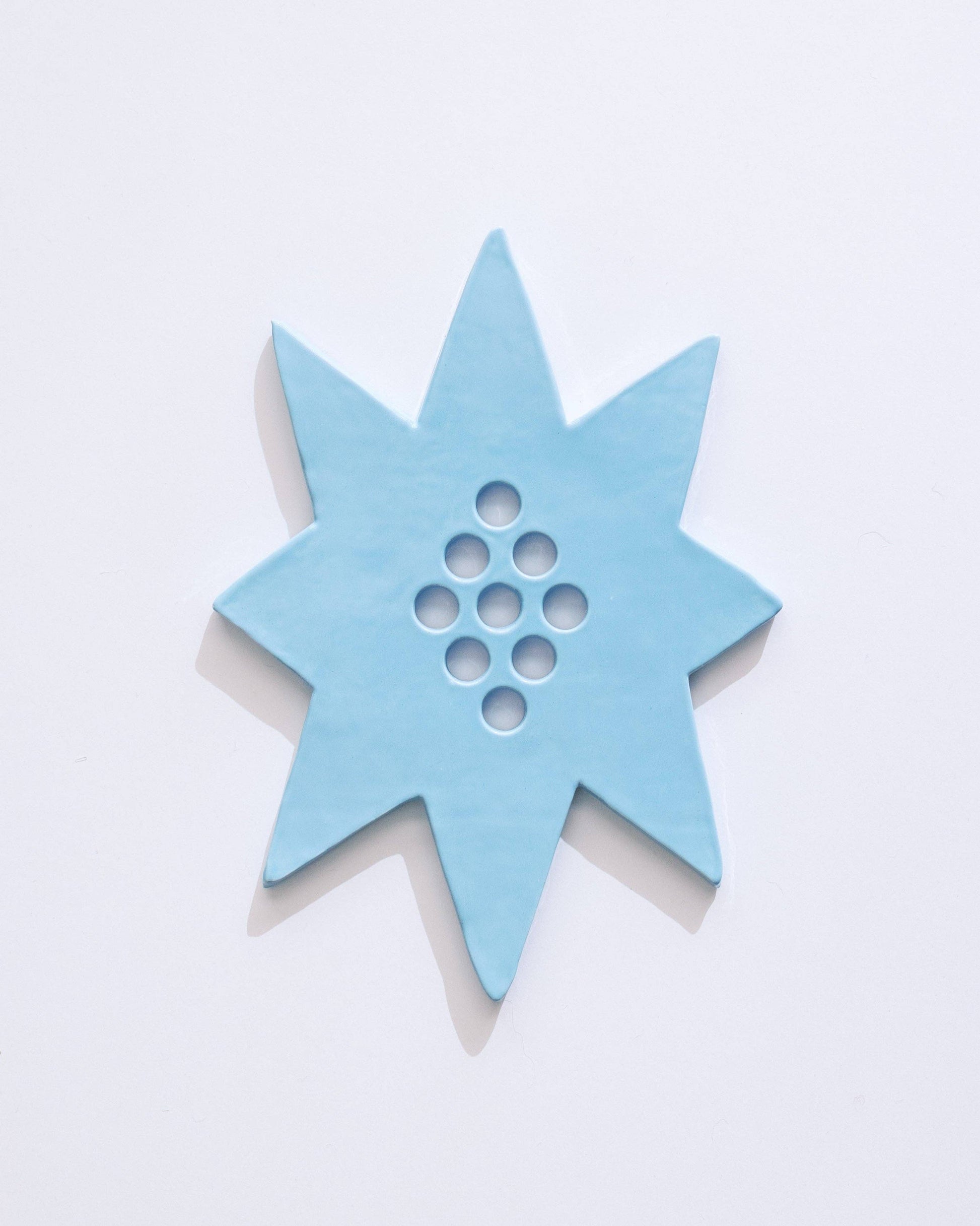 star flower frog  | sky blue