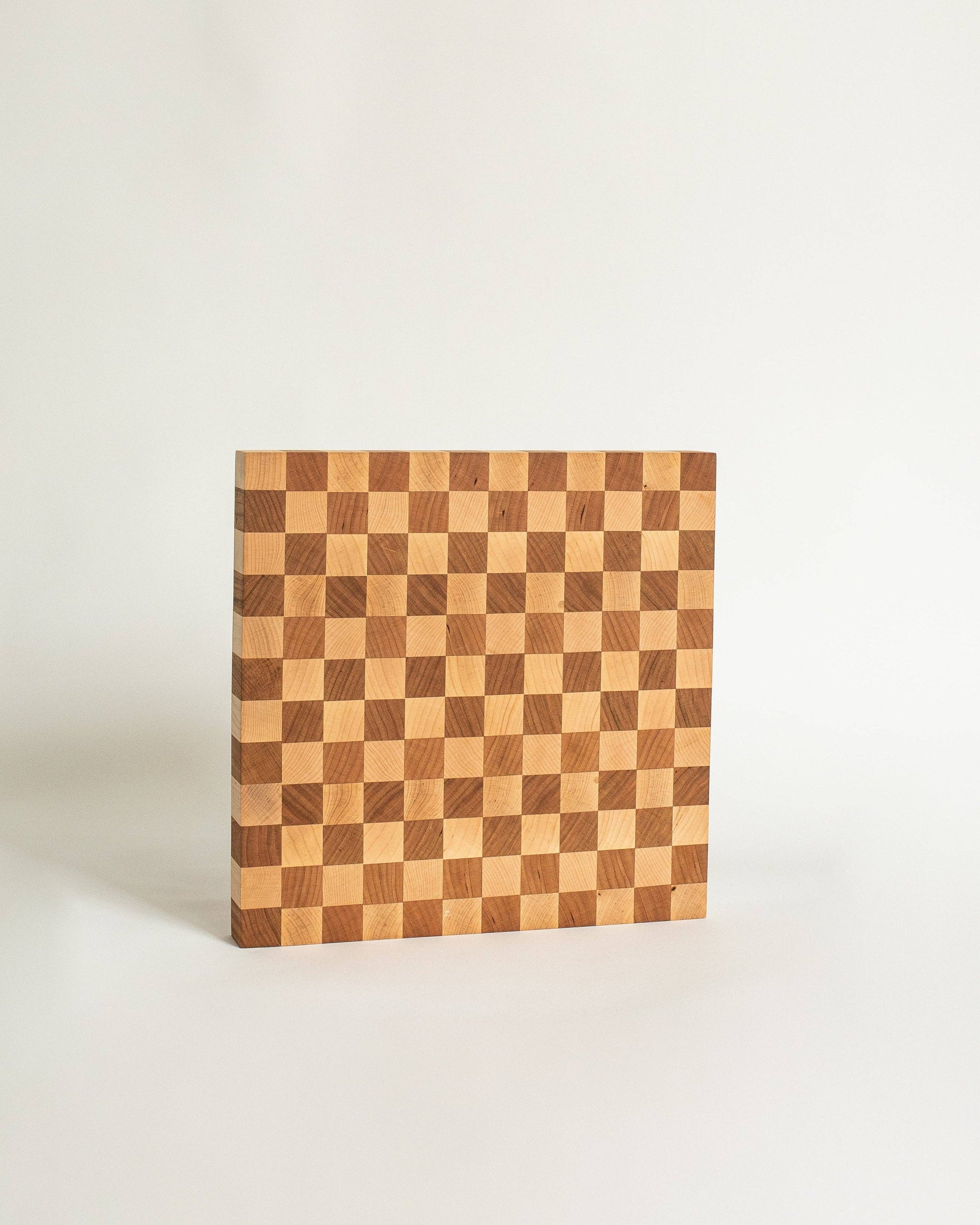 the checkered butcher block