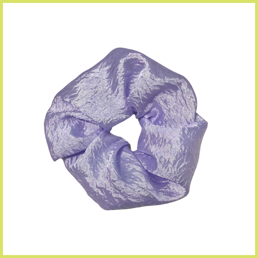periwinkle oversized scrunchie