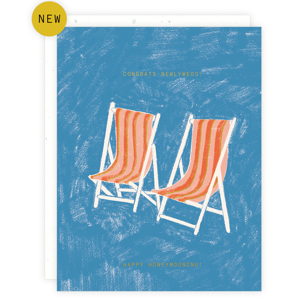 happy honeymooning card