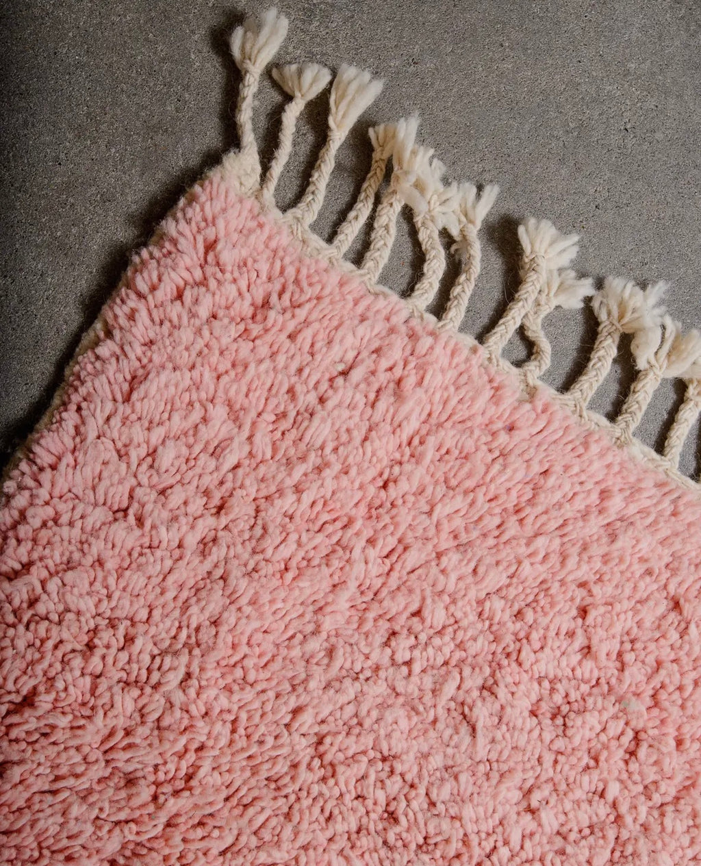 pink moroccan berber pink shag rug 5x8