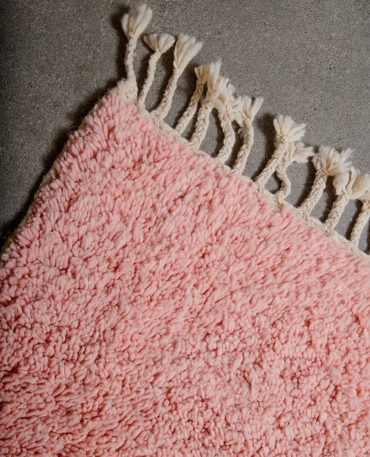pink moroccan berber pink shag rug 5x8