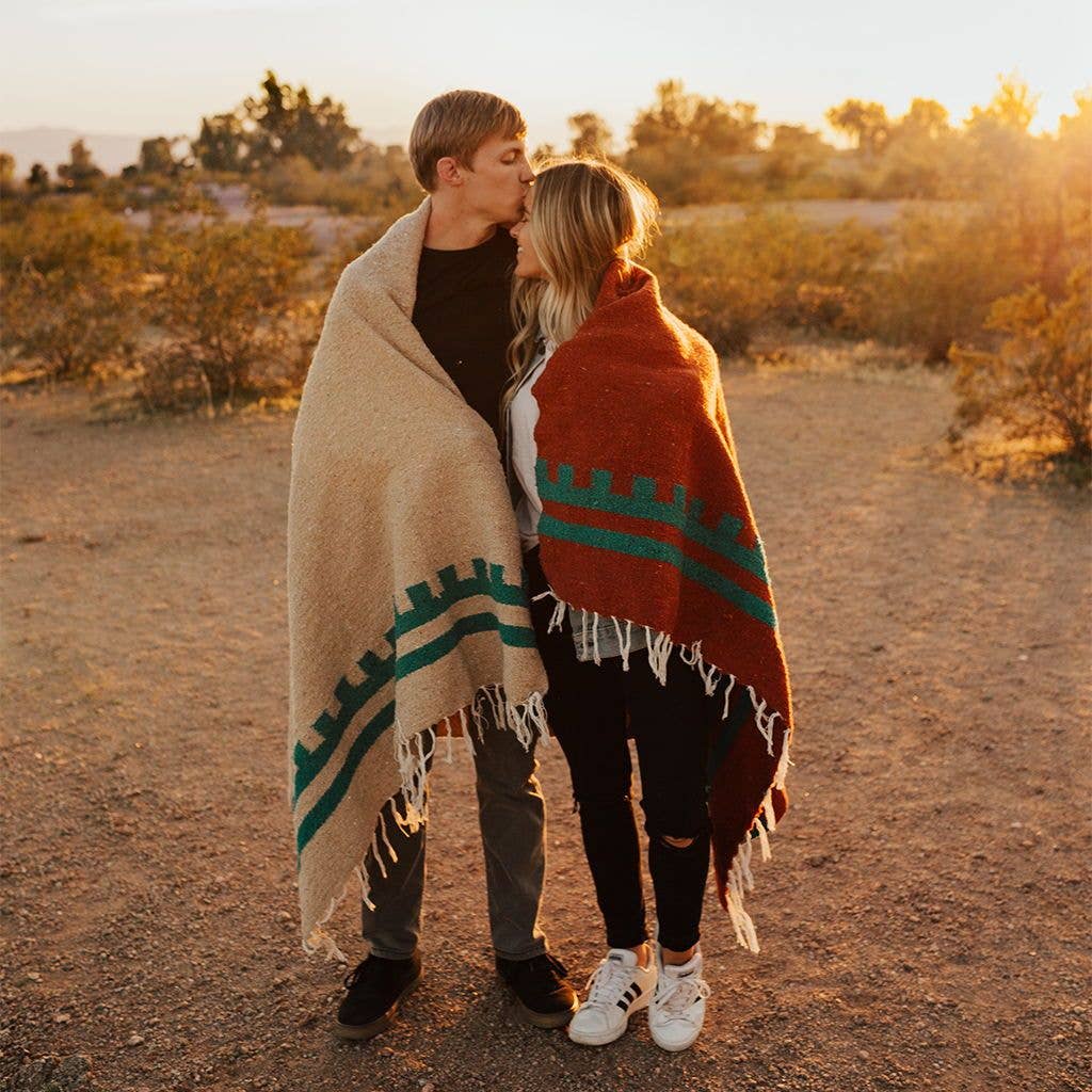 handwoven throw blanket | arizona