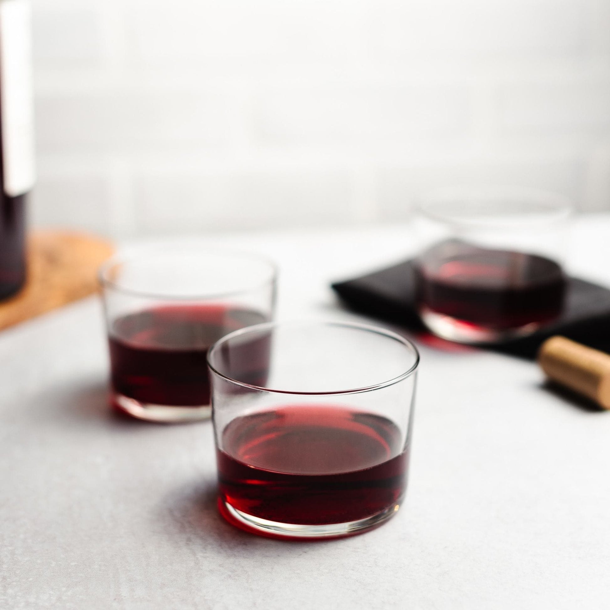 libbey café petite rocks glasses, 7.75-ounce