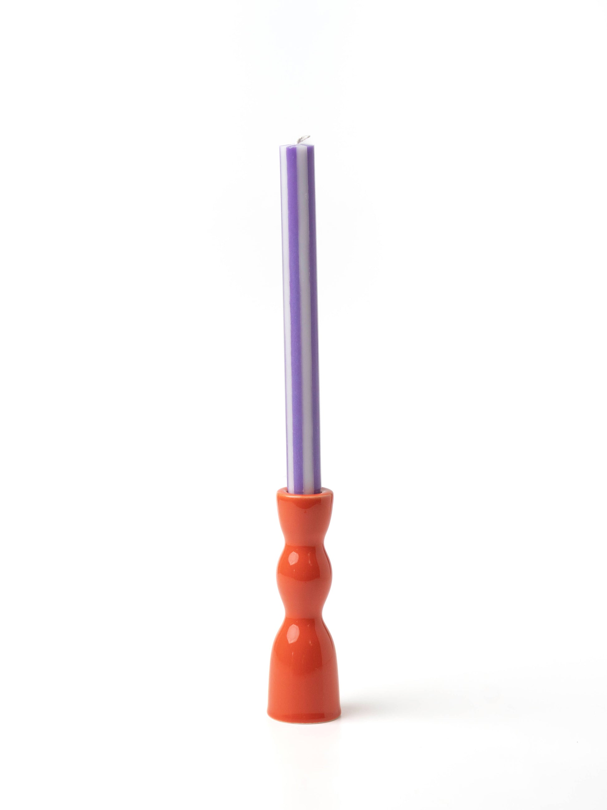 wave candleholder - low