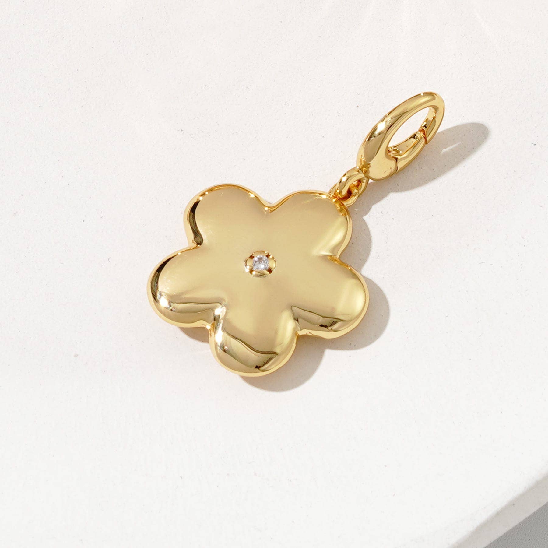 flower bag charm