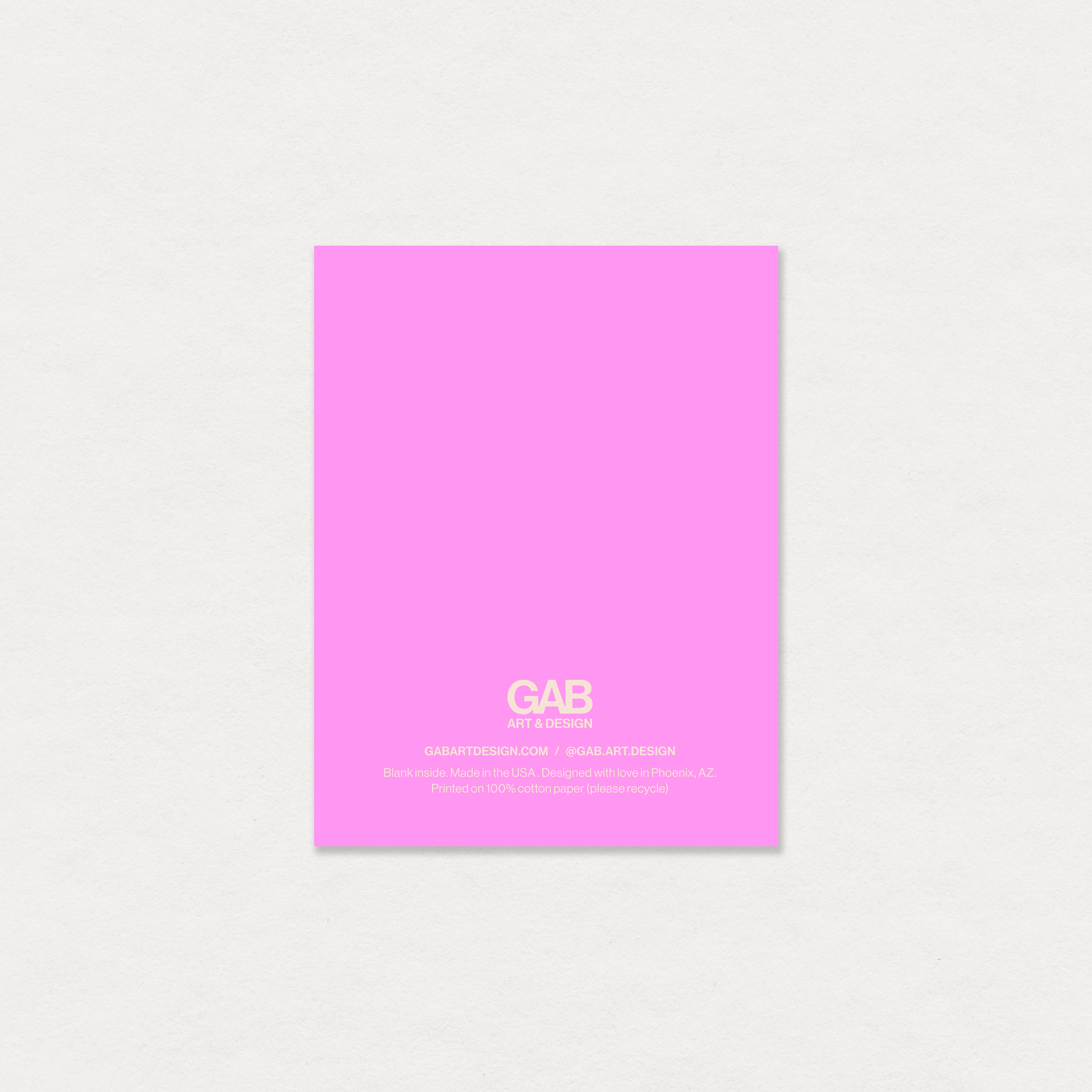 Happy birthday pink cake - greeting card