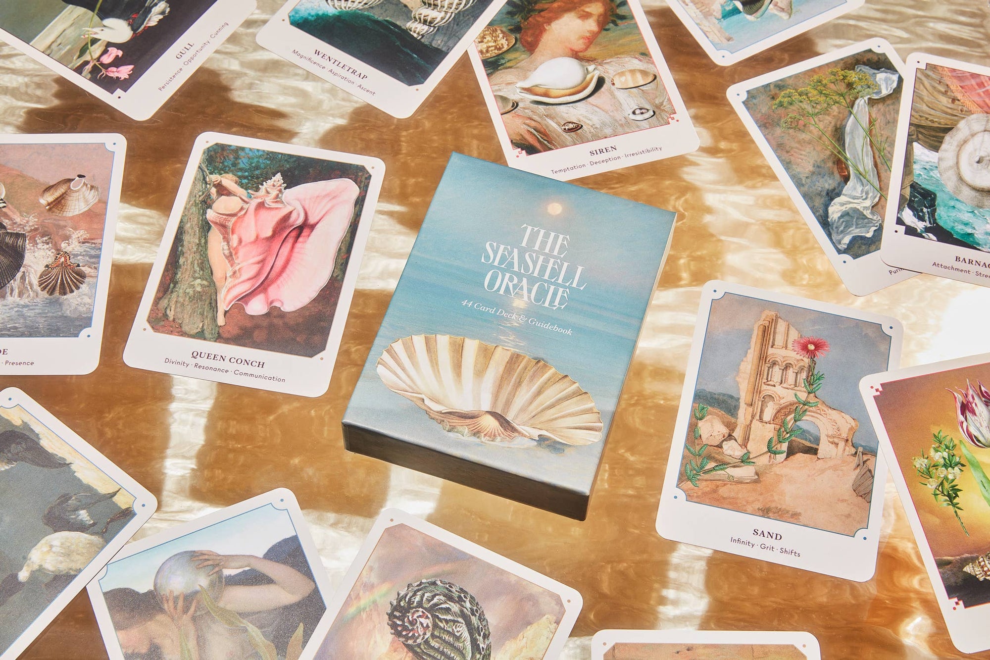 the seashell oracle: 44 card deck and guidebook