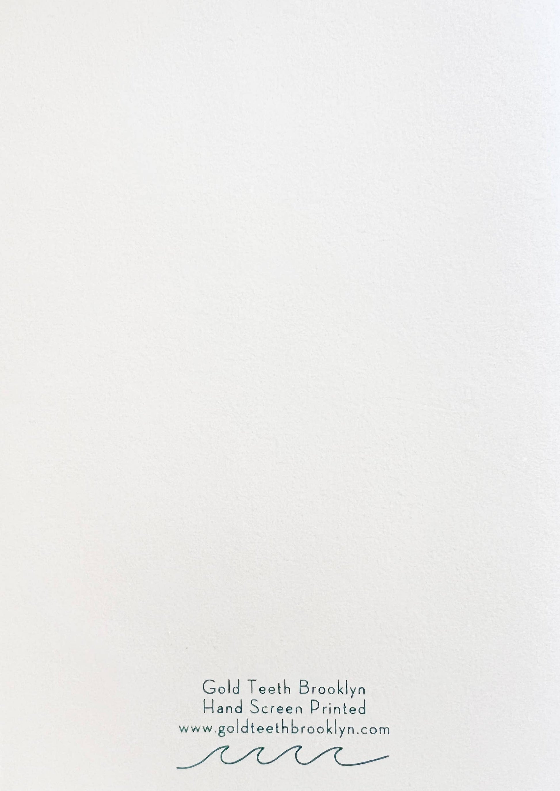 thank you bag greeting card