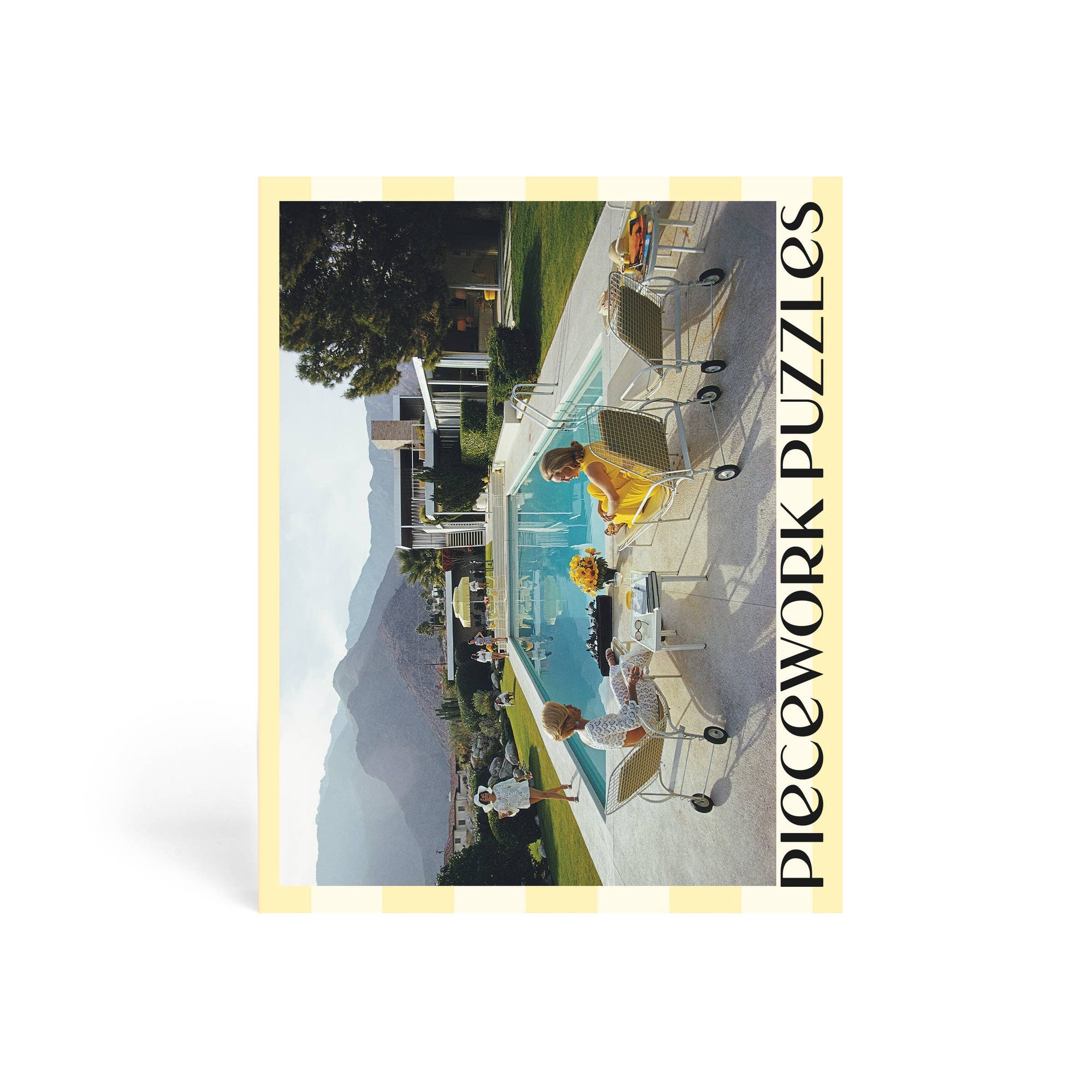 poolside gossip - slim aarons collab - 1000 piece puzzle