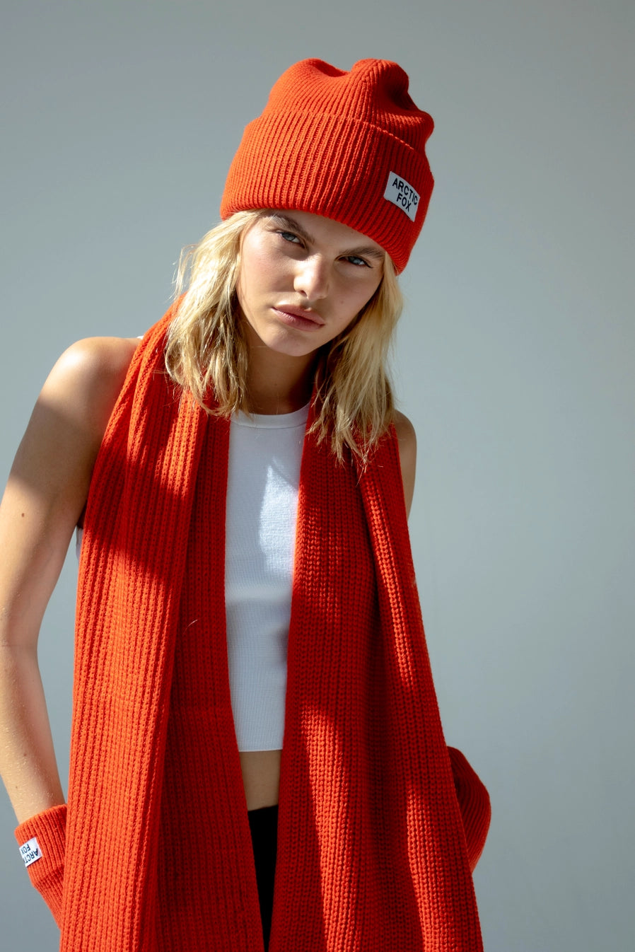 the recycled bottle beanie