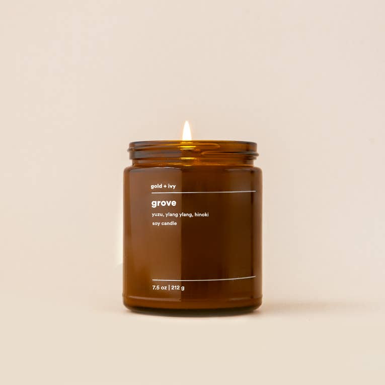 grove 7.5 oz. spring soy candle - standard