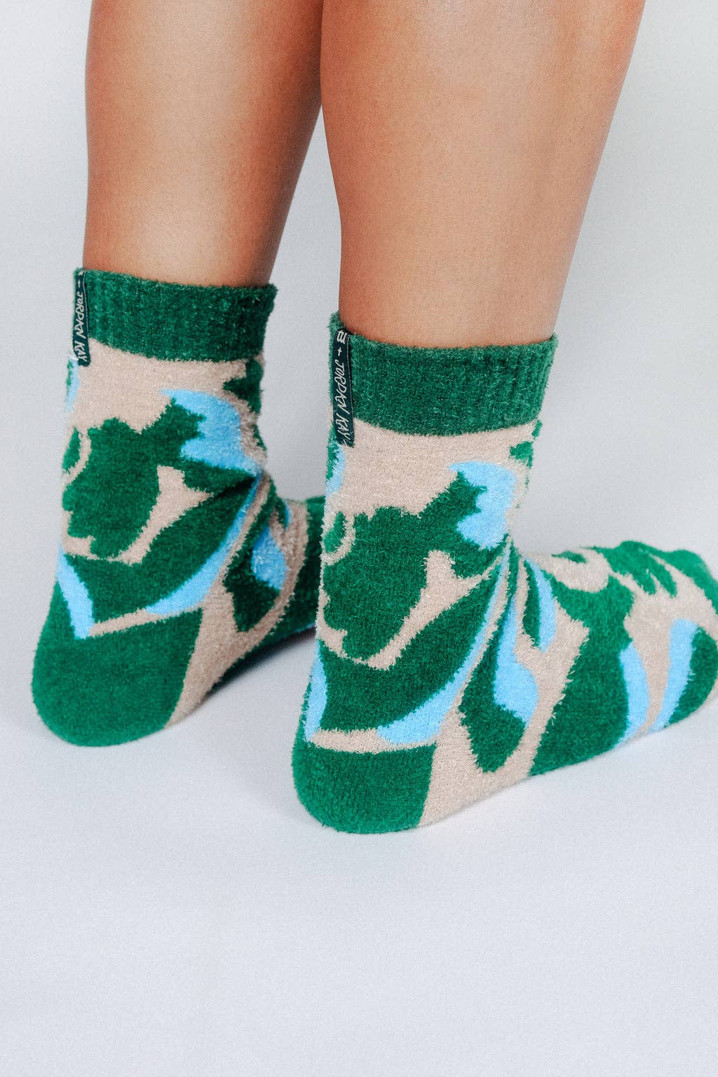 verdant ankle sock by jordan kay