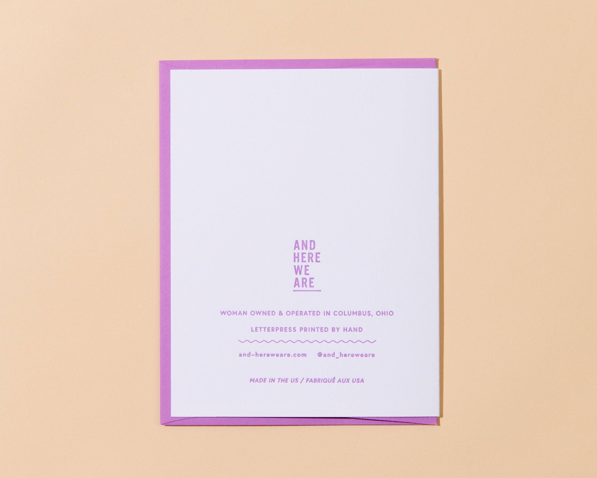 letterpress mother's day card—best wife/ best friend (sweet)