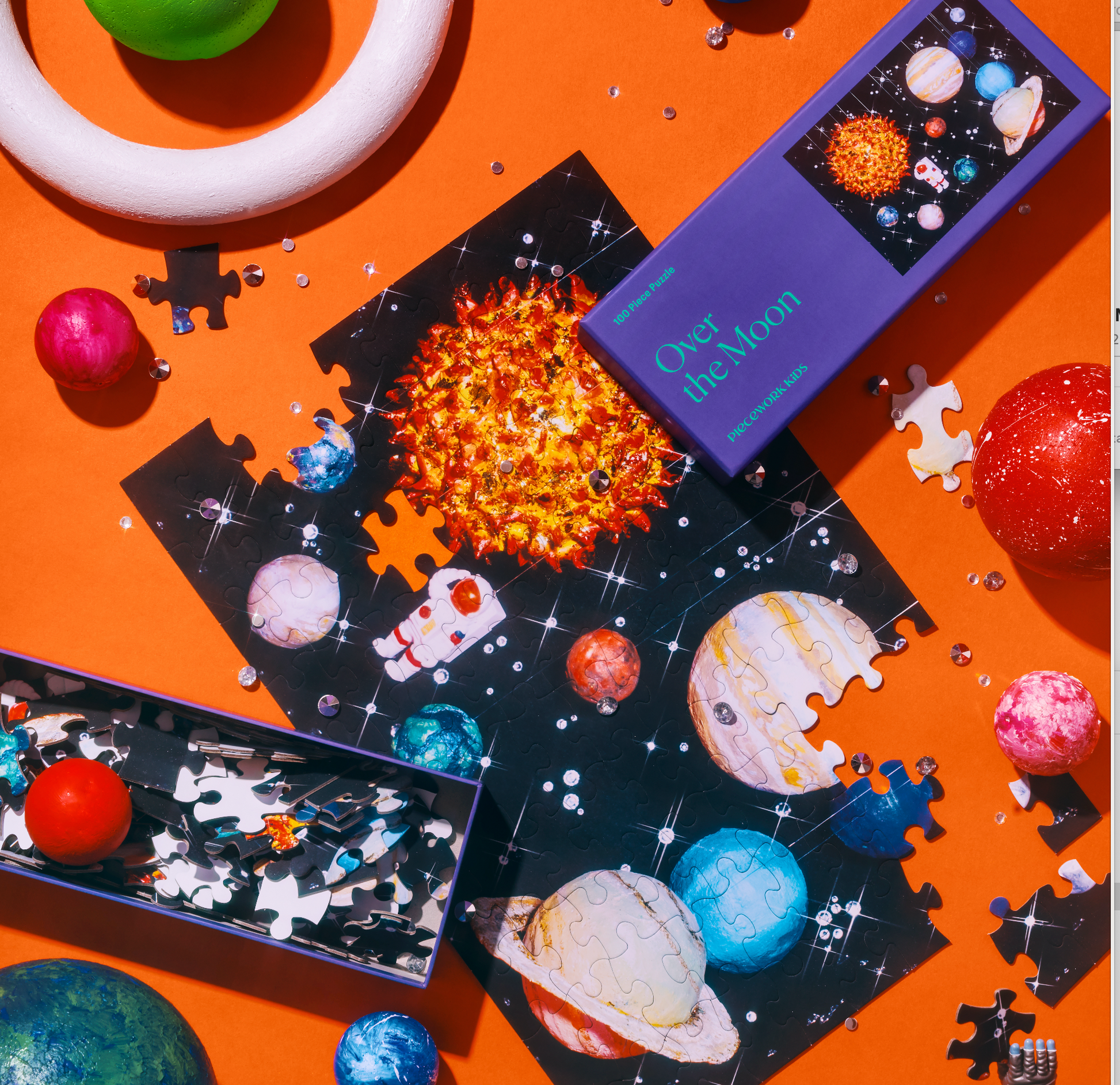 over the moon 100 piece puzzle